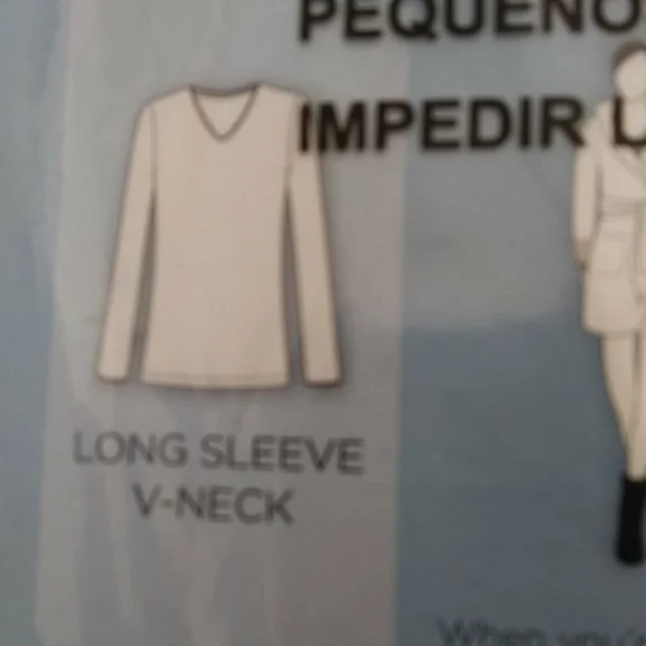 Cuddl Duds Large long sleeve black - Picture 6 of 7